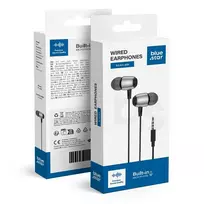 Blue Star 3.5 mm Jack Wire Earphones M09, 1.2 m, Black