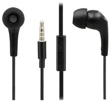 Wired earphones with microphone, 3.5mm MOTOROLA Ear Buds 2-s, black