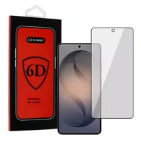 TEL PROTECT Full Glue 6D Privacy Tempered Glass for Samsung Galaxy S26 Ultra (Privacy Effect) (Under-Display Fingerprint Compatible)