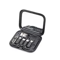 Setty travel adapter set, 11-in-1, AD-S11-01, black