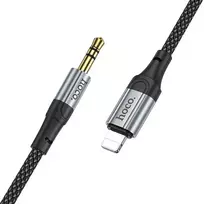Hoco Lightning to 3.5mm AUX Cable, 1 m, Black UPA26