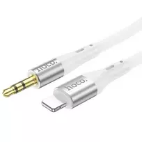 Hoco 3.5 mm AUX Jack to Lightning Cable, 1 m, UPA22, white