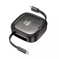 Hoco U140 4-in-1 data transfer and charging cable | USB-C to USB-A, Lightning, Micro USB | PD | 60W | 0.95m | black