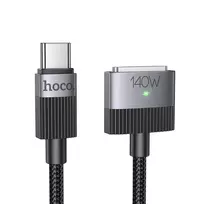 Hoco U141 data transfer and charging cable | USB-C to MagSafe 3 | 140W | 1.8m | black