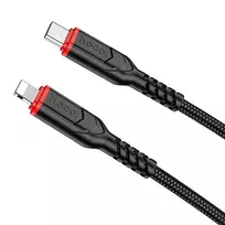 Hoco X59 data transfer and charging cable | USB-C to Lightning | PD | 20W | 1m | black