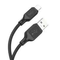 Hoco X90 data transfer and charging cable | USB-A to Lightning | 12W | 1m | black
