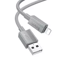 Hoco X107 data transfer and charging cable | USB-A to Lightning | 12W | 1m | gray