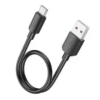 Hoco X96 data transfer and charging cable | USB-A to USB-C | PD | 27W | 0.25m | black