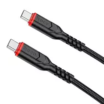 Hoco X59 data transfer and charging cable | USB-C to USB-C | PD, QC | 60W | 1m | black