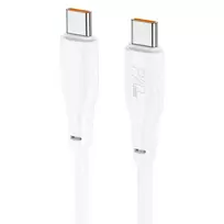 Hoco X93 data transfer and charging cable | USB-C to USB-C | 100W | 2m | white