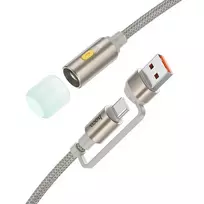 Hoco UA38C data transfer and charging cable | USB-A to USB-C | 0.3m | gold