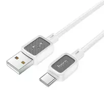 Hoco X108 data transfer and charging cable | USB-A to USB-C | 15W | 1m | white