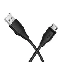 Hoco X124 data transfer and charging cable | USB-A to USB-C | 15W | 1m | black
