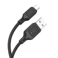 Hoco USB A to Micro USB Cable, 2.4A, 1 m, X90, black