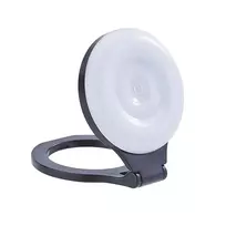 OEM Magnetic phone stand with light, compatible with MagSafe, L8 black