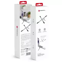 Forcell Foldable laptop/tablet desk holder, F-Grip Fold Stand X Pro, gray