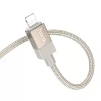 Hoco 3.5 mm (male) AUX Cable to Lightning (male) 1 m UPA32A gold