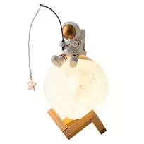 OEM Moon table lamp / humidifier ASTRONAUT sitting Art Deco (model 5) AFSH