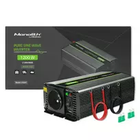 Qoltec Pure Sine Wave Inverter Monolith | 600W | 1200W | 24V to 230V