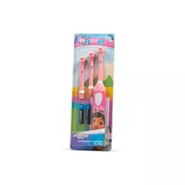 Huslog Gabby's Dollhouse Pink Oscillating Kids' Toothbrush