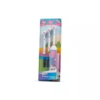 Huslog Gabby's Dollhouse Oscillating Kids' Toothbrush - White