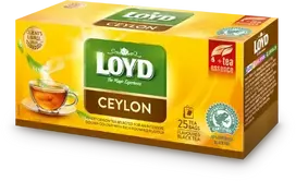 Loyd Flavored Black Tea Ceylon, 25x2g