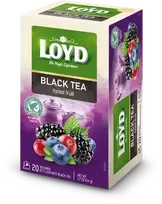 Loyd Black tea with forest fruit flavor, 20x1.7 g