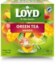 Loyd Flavored green tea with mango flavor 20x1.5g (tea bags)