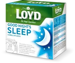 Loyd Green Tea Pyramids Good Night Sleep, 20x1.2 g