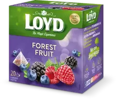 Loyd Fruit tea Pyramids with forest fruit flavor, 20x2 g