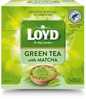 Loyd Green tea Green Matcha, 20 x 1.5g