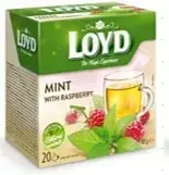 Loyd Peppermint Tea Pyramids HERBAL with Strawberries 20x1.5g