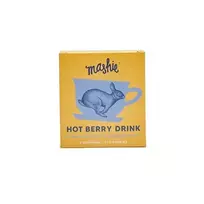 Mashie Sparkling fruit drink. Raspberry, mint, 4x40ml