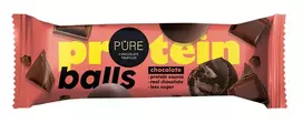 Pure Chocolate Dark chocolate truffles with protein chocolate cream filling 40g PURE