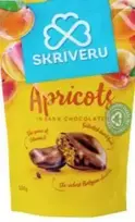 Skrīveru saldumi SKRĪVERU Apricots in Dark Chocolate 110g