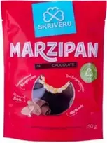 Skrīveru saldumi WRITER's marzipan in dark chocolate, 150 g