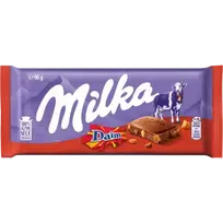 Milka Daim Dark Chocolate 90g
