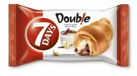7Days Croissants filled with cocoa and vanilla, 60g