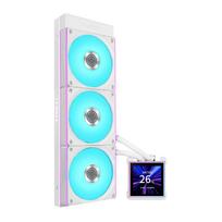 Lian Li Hydroshift II LCD-S, 360CL Wireless underfloor cooling system, white (GHS2LCDS36CW)