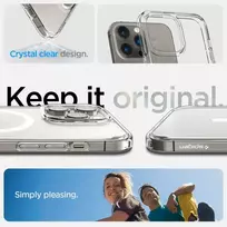 Spigen Ultra Hybrid Mag Case with MagSafe for iPhone 14 Pro - Clear | White
