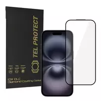 TEL PROTECT 10X HD DLC Diamond Coating tempered glass for phone iPhone 16 | iPhone 15