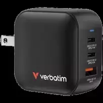 Verbatim Mini GaN travel charger | 70W | GaN | USB-C | black