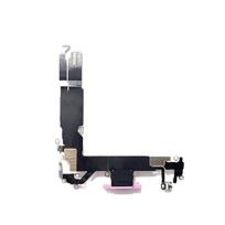 Apple iPhone 16 krovimo lizdo lanksčioji jungtis (Pink) (Original / Used)