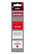 Activejet AC-G41M rašalo butelis Canon spausdintuvams, pakaitalas Canon GI-41M 4544C001; Supreme; 70 ml; raudonas