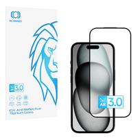Apsauginis stiklas Tel Protect 10X AR 3.0 AntiReflective Titanium Apple iPhone 15 (envelope)