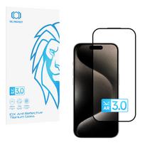 Apsauginis stiklas Tel Protect 10X AR 3.0 AntiReflective Titanium Apple iPhone 15 Pro Max (envelope)