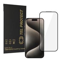 Apsauginis stiklas Tel Protect 10X HD DLC Diamond Coating skirtas Apple iPhone 15 Pro Max (envelope)