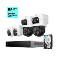 Vaizdo stebėjimo sistema Anker eufy NVR Security System S4 (8 Channels NVR with 2 PoE Bullet-PTZ Cam and 2 PoE Turret Cam)