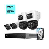 Vaizdo stebėjimo sistema Anker eufy NVR Security System S4 White (8 Channels NVR with 2 PoE Bullet-PTZ Cam and 2 PoE Bullet Cam)
