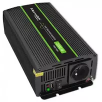 Qoltec Monolith maitinimo adapteris / inverteris Automatinis 2000 W Juoda